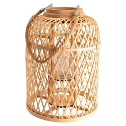 Lampe décorative 'KORBINIAN' avec bougie solaire LED, hauteur : 38 cm LED LM dans la bougie