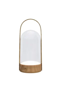 Lampe décorative LED intégrée USB Quamino 200lm 2.7W IP44 effet Bois