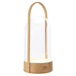 Lampe décorative LED intégrée USB Quamino 200lm 2.7W IP44 effet Bois