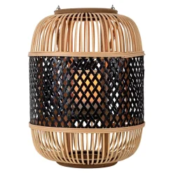 Lampe décorative solaire KORBINIAN avec effet flamme H : 31,5 cm