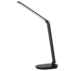 Lampe de bureau ALDWIN en abs avec LED intégré - Noir - Lucide