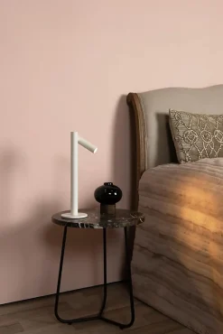 Lampe de bureau ANTRIM en aluminium avec LED intégré - Blanc - Lucide