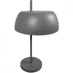 Lampe de bureau avec abat-jour en métal gris H54 cm - POLY 5621
