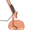 Lampe de bureau Bakossi E14 IP20 cuivre