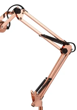 Lampe de bureau Bakossi E14 IP20 cuivre