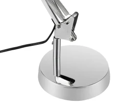 Lampe de bureau Bakossi E14 IP20 argent