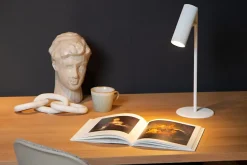 Lampe de bureau CLUBS en aluminium avec 1xGU10 - Blanc - Lucide