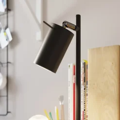 Lampe de bureau en acier 1 ampoule 3000K - 14.5x19.5x43cm Sollux