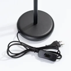 Lampe de bureau en acier 1 ampoule 3000K - 14x20x43cm Sollux