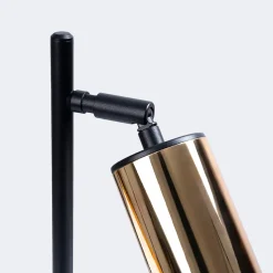 Lampe de bureau en acier 1 lampes 13x15x44cm Sollux