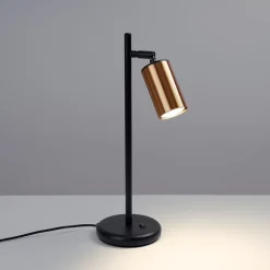 Lampe de bureau en acier 1 lampes 13x15x44cm Sollux