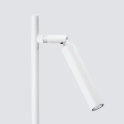 Lampe de bureau en acier 1 ampoule 4000K - 14x20x43cm Sollux