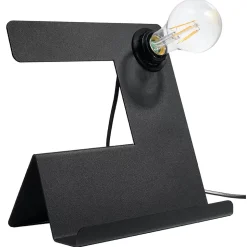 Lampe de bureau en acier 1 lampes 25x13x24cm Sollux