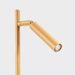 Lampe de bureau en acier 1 ampoule 4000K - 14x20x43cm Sollux