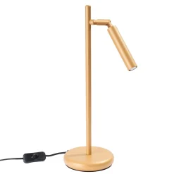 Lampe de bureau en acier 1 ampoule 4000K - 14x20x43cm Sollux