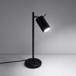 Lampe de bureau en acier 1 lampes 14.5x19.5x43cm Sollux