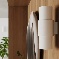 Lampe de bureau en acier 1 lampes 10x10x21cm Sollux