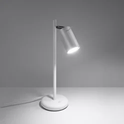 Lampe de bureau en acier 1 ampoule 3000K - 14.5x19.5x43cm Sollux