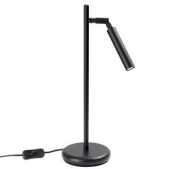 Lampe de bureau en acier 1 ampoule 4000K - 14x20x43cm Sollux