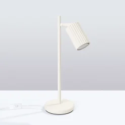 Lampe de bureau en aluminium 1 ampoule 4000K - 14.5x19.5x43cm Sollux