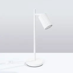 Lampe de bureau en aluminium 1 ampoule 3000K - 14.5x19.5x43cm Sollux