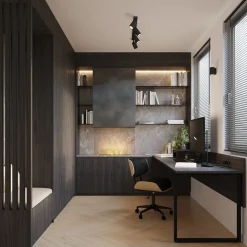 Lampe de bureau en aluminium 1 ampoule 3000K - 14.5x19.5x43cm Sollux