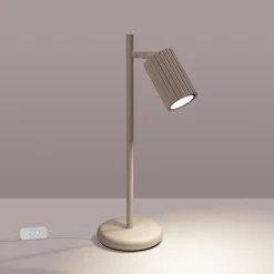 Lampe de bureau en aluminium 1 lampes 14.5x19.5x43cm Sollux