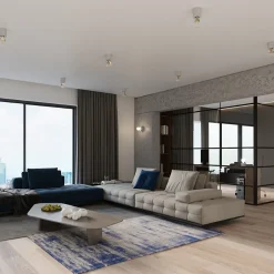 Lampe de bureau en béton 1 lampes 10x10x10cm Sollux