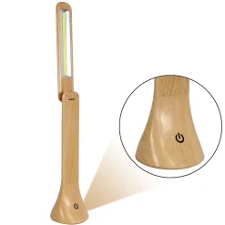 Lampe de Bureau FISHTEC LED Wood Touch