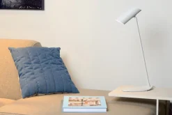 Lampe de bureau HESTER en métal avec 1xGU10 - Blanc - Lucide