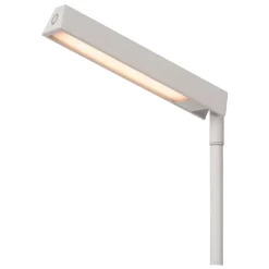 Lampe de bureau LAVALE en métal avec LED intégré - Blanc - Lucide