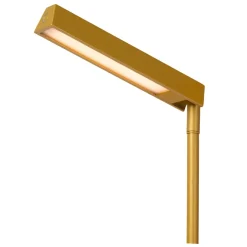 Lampe de bureau LAVALE en métal avec LED intégré - Jaune Ocre - Lucide