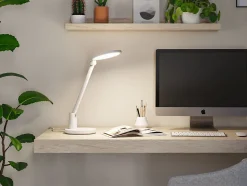 Lampe de bureau LED Darba 4000K 1150lm 15W Blanc dépoli