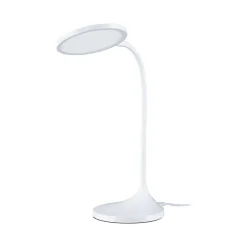 Lampe de bureau LED Mejan 4000K 1200lm 15W Blanc dépoli