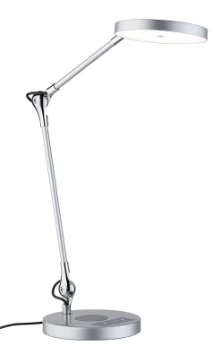 Lampe de bureau LED Numis White Switch 1000lm 11W Argent