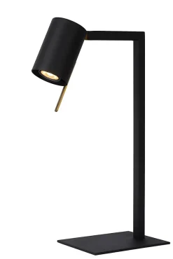 Lampe de bureau LESLEY en métal avec 1xGU10 - Noir - Lucide