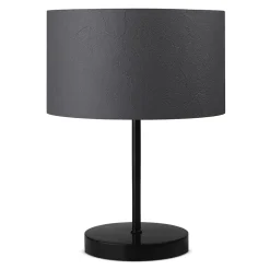 Lampe de bureau Margate E27 hauteur 35 cm noir anthracite lux.pro
