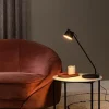 Lampe de bureau MILNE en métal avec LED intégré - Noir - Lucide