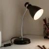 Lampe de bureau Naraji E27 IP20 noir