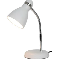 Lampe de bureau Naraji E27 IP20 blanc
