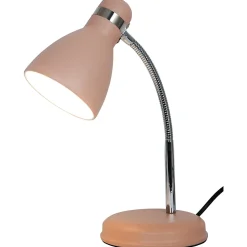 Lampe de bureau Naraji E27 IP20 rose