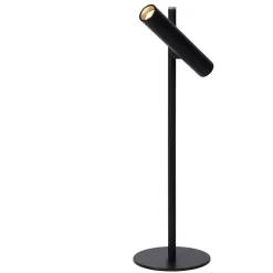 Lampe de bureau PHILON en aluminium avec LED intégré - Noir - Lucide