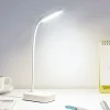 Lampe de bureau sans fil rotatif à 360c blanc