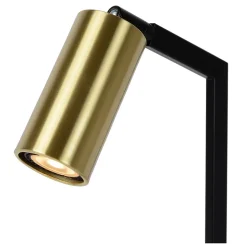 Lampe de bureau SYBIL en acier avec 1xGU10 - Noir - Lucide