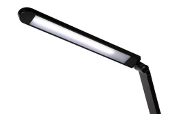 Lampe de bureau VARIO LED en métal avec LED intégré - Noir - Lucide
