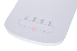 Lampe de bureau VARIO LED en métal avec LED intégré - Blanc - Lucide