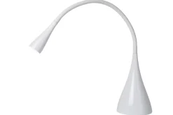 Lampe de bureau ZOZY en synthétique avec LED intégré - Blanc - Lucide