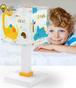 Lampe de chevet LED night light pour enfants Dinos Dinosaures
