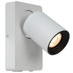 Lampe de chevet NIGEL en aluminium avec 1xGU10 - Blanc - Lucide