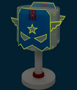 Lampe De Chevet Pour Enfant Blue Hero Super-héros